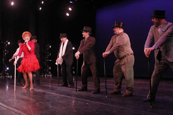 Top Hat: Carol Lawrence & Audience Members